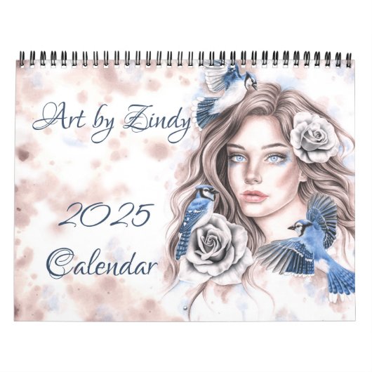 Zindy Art Kalender 2025 (Hoes)