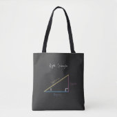 Zine Cosine Tangent Right Triangle Trigonometrie Tote Bag (Voorkant)