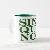 Zine Qua Mok niet Latijns citaat (Voorkant links)