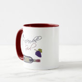 Zinfandel Meisje Mok (Voorkant links)