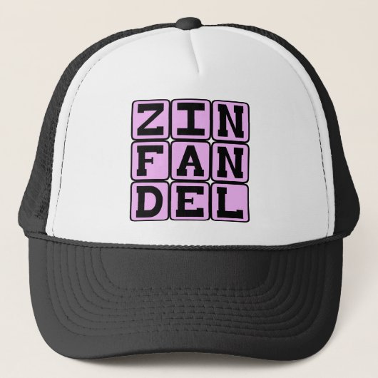 Zinfandel, Soort Witte Wijn Trucker Pet (Voorkant)