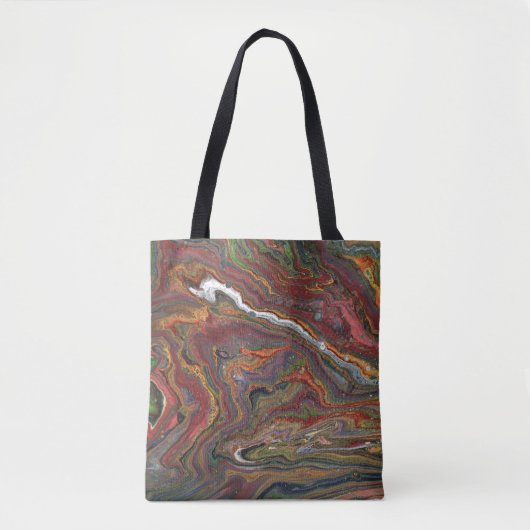 Zing 1 Acryl Abstract Geode Tas (Voorkant)