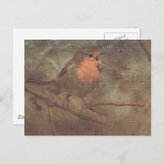 Zing A Song Briefkaart (Voorkant / Achterkant)