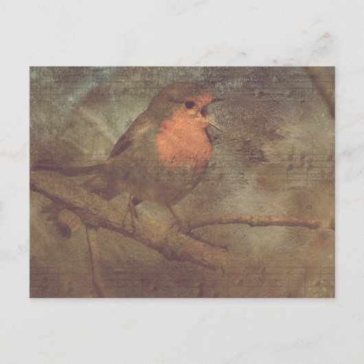 Zing A Song Briefkaart (Voorkant)