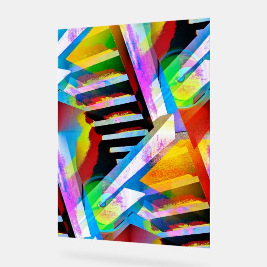 Zing Acryl Bord (Hoek)