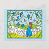 Zing als de vogels Sing_ Briefkaart (Voorkant)