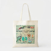 Zing als een vogelzak tote bag (Voorkant)