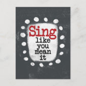 Zing alsof je het Briefkaart bedoelt (Voorkant)