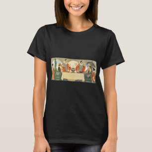 Zing een lied van Sixpence beroemde schilderij van T-shirt