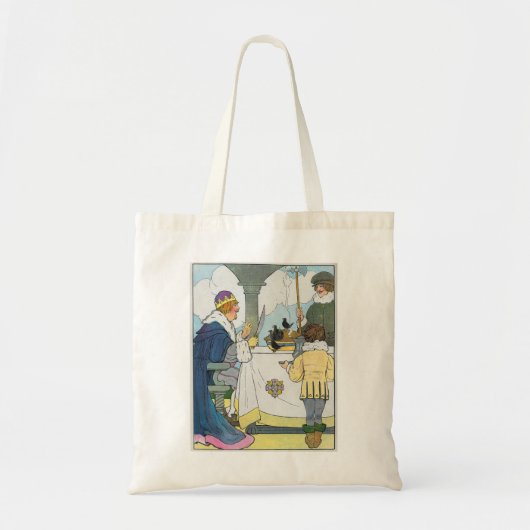 Zing een lied van Sixpence Moeder Gans Kwekerij Ri Tote Bag (Voorkant)