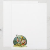 Zing een lied van zes stuivers, Vintage kinderlied (Voorkant / Achterkant)