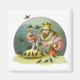 Zing een liedje van zes stuivers, Vintage kinderri Magneet