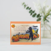 Zing een Song van Halloween  Briefkaart (Staand voorkant)