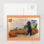 Zing een Song van Halloween  Briefkaart (Voorkant / Achterkant)