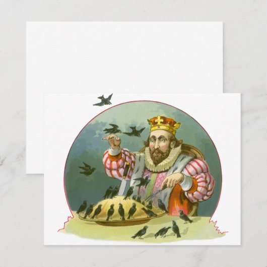 Zing een Song van Sixpence,  Nursery Rhyme (Voorkant / Achterkant)