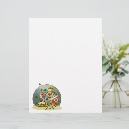 Zing een Song van Sixpence,  Nursery Rhyme (Staand voorkant)