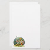 Zing een Song van Sixpence,  Nursery Rhyme Briefpapier (Voorkant / Achterkant)