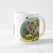 Zing een Song van Sixpence,  Nursery Rhyme Grote Koffiekop (Voorkant rechts)