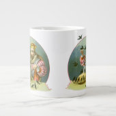 Zing een Song van Sixpence,  Nursery Rhyme Grote Koffiekop (Voorkant)