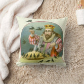 Zing een Song van Sixpence,  Nursery Rhyme Kussen (Deken)