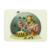 Zing een Song van Sixpence,  Nursery Rhyme Magneet (Horizontaal)