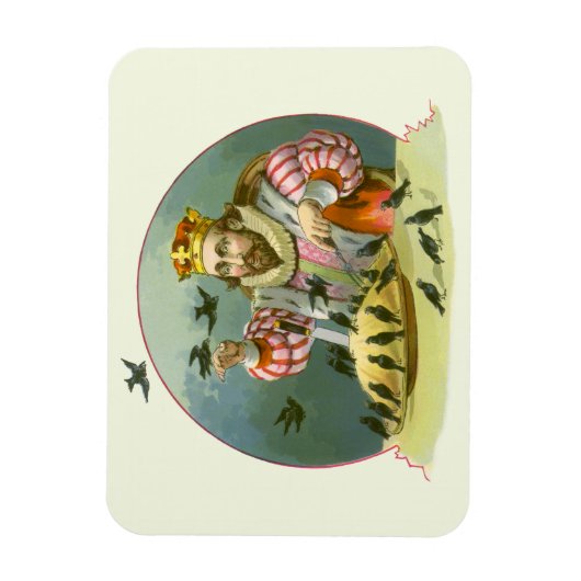 Zing een Song van Sixpence,  Nursery Rhyme Magneet (Verticaal)