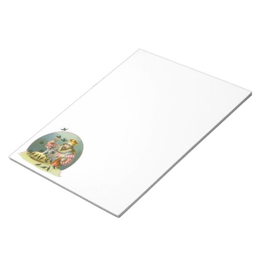 Zing een Song van Sixpence,  Nursery Rhyme Notitieblok (Schuin)