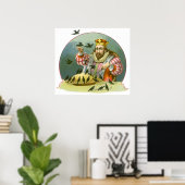 Zing een Song van Sixpence,  Nursery Rhyme Poster (Thuiskantoor)