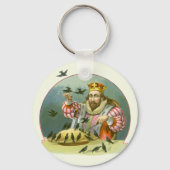 Zing een Song van Sixpence,  Nursery Rhyme Sleutelhanger (Voorkant)