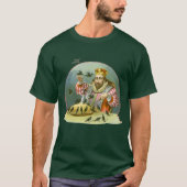 Zing een Song van Sixpence,  Nursery Rhyme T-shirt (Voorkant)