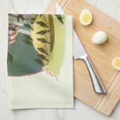 Zing een Song van Sixpence,  Nursery Rhyme Theedoek (Quarter Fold)