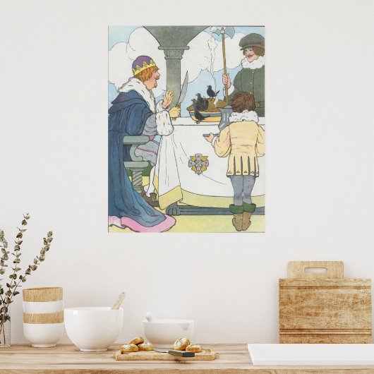 Zing een zanglied, een zak vol rogge poster (Keuken)