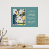 Zing een zanglied, een zak vol rogge poster (Keuken)