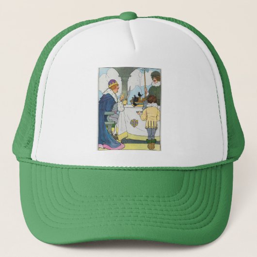 Zing een zanglied, een zak vol rogge trucker pet (Voorkant)