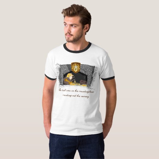 Zing een zanglied t-shirt (Voorkant volledig)
