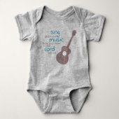 "Zing en maak muziek..." Guitar Romper (Voorkant)