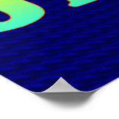 Zing en roep de Heer, de hele wereld, lof toe! Poster (Hoek)