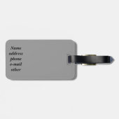 Zing, grijs_ bagagelabel (Achterkant horizontaal)