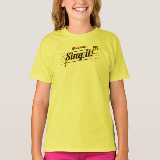 ZING HET T-SHIRT (Voorkant)