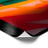 Zing het trots perfect poster (Hoek)