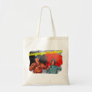 Zing in de regen! - Tragetasche Tote Bag