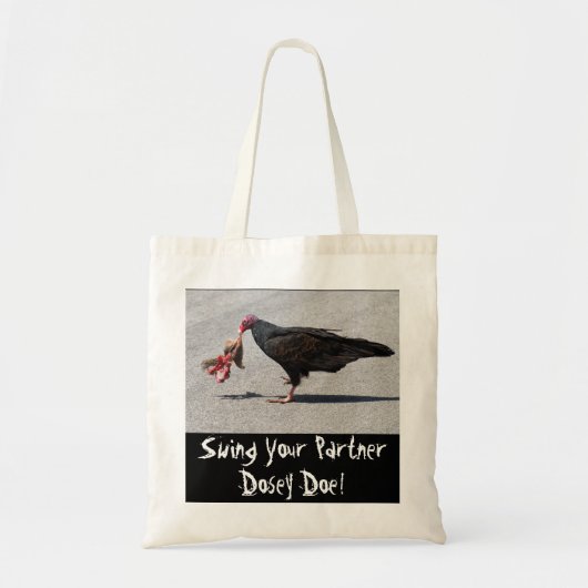 Zing je partner Dosey Doe. Tote Bag (Voorkant)
