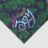 Zing je vreugde uit! Medium Gift Bag Tissuepapier (Detail)