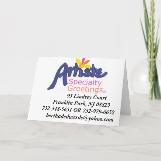 ZING KOOR ZINGEN FEESTDAGEN KAART (Achterkant)