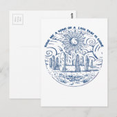 Zing me een lied briefkaart (Voorkant / Achterkant)