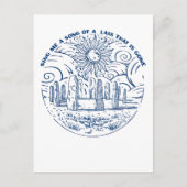 Zing me een lied briefkaart (Voorkant)