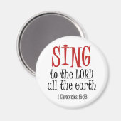 Zing naar de Heer Magneet (Voorkant / Achterkant)