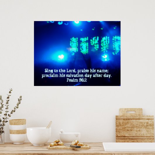 Zing naar de Heer Poster (Keuken)