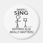 Zing niets anders doet er toe magneet (Voorkant)