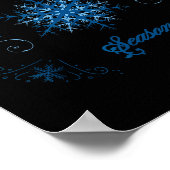 Zing Season - I'm Cold 24_7 Literally Zing Winter  Poster (Hoek)